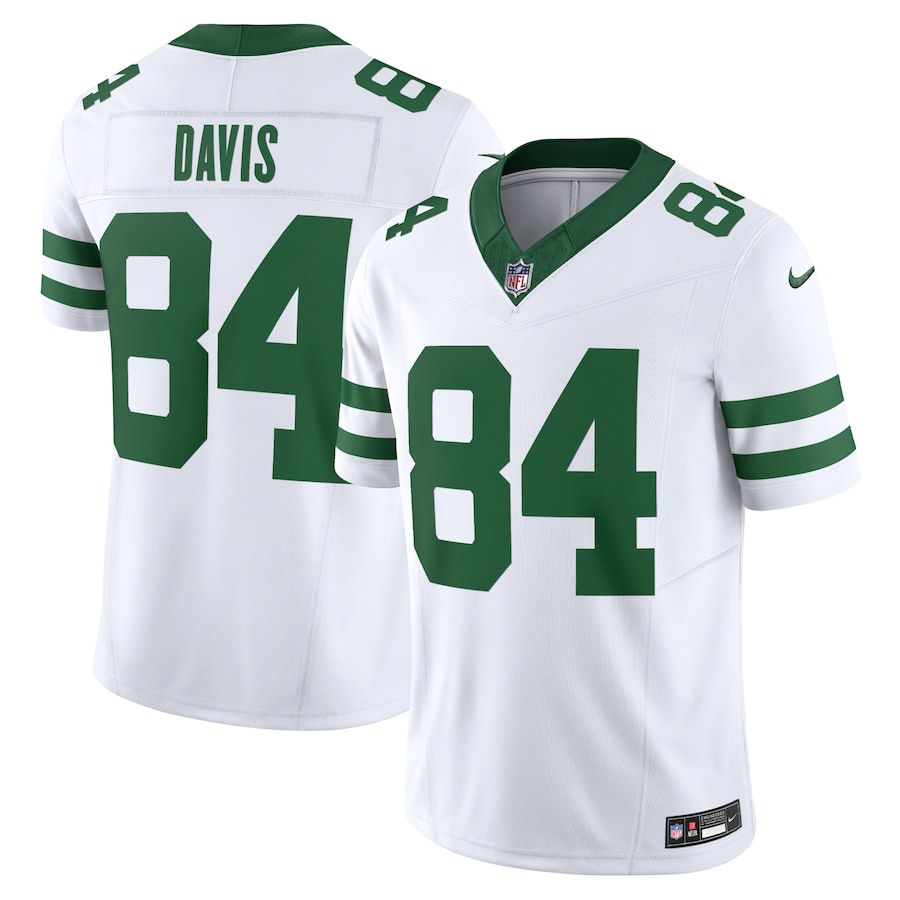 Men New York Jets #84 Corey Davis Nike Legacy White Vapor F.U.S.E. Limited NFL Jersey->customized nfl jersey->Custom Jersey